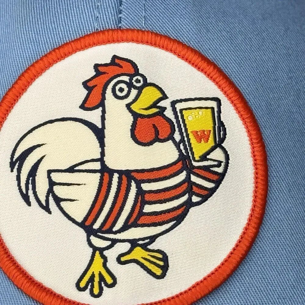 RARE Waldo's Chicken & Beer Hat Richardson 112 Trucker Cap Embroidered Emblem